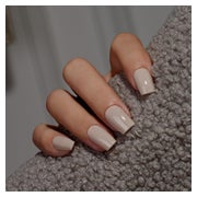 Künstliche Nägel Eckig Kurz Mittel Nude 28 Stück taupe 1 St