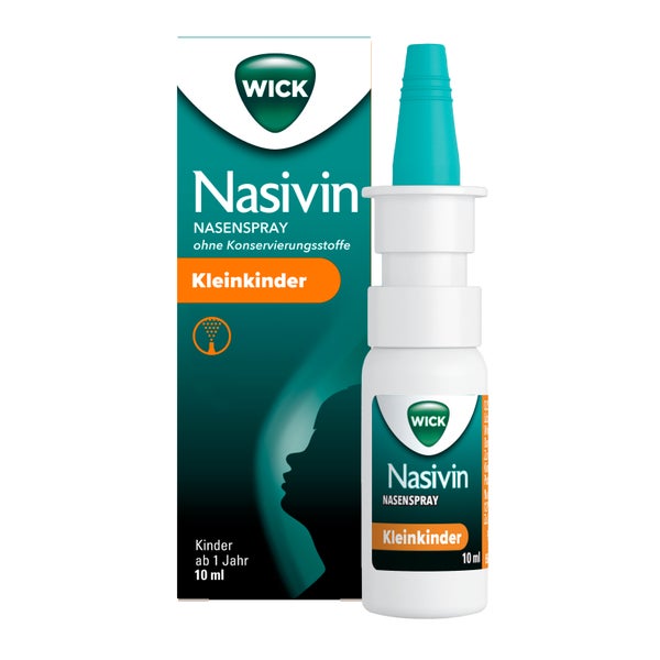 Wick Nasivin Nasenspray Ok Kleinkinder 0,25 Mg/ml 10 ml