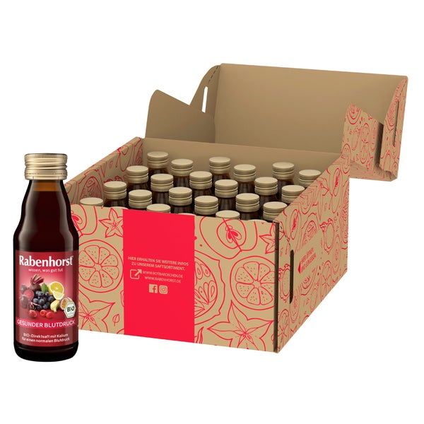 Rabenhorst Gesunder Blutdruck BIO Mini 24x 125ml 3000 ml