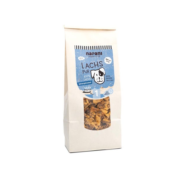Lachs pur für Hunde, gefriergetrocknet 500 g