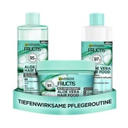 Garnier Fructis Aloe Vera Hair Food Haarpflege Set mit Multi-Use Maske, Shampoo und Spülung 1 St