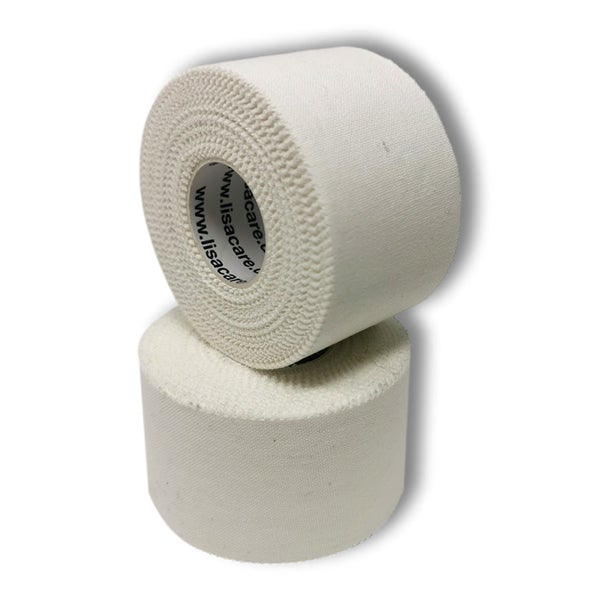 LisaCare Sport Tape - 2er Set Weiß - 3,8cm x 10m 2 St