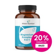 Produktabbildung: Magnesium Komplex 4 in 1 hochdosiert vegan 120 St