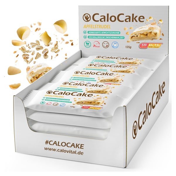 Calocake Hochkalorische Riegel Apfelstrudel 24 St