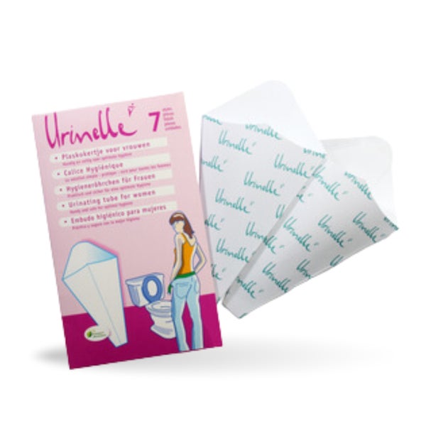 Urinelle - Einweg Reise Urinal für Frauen - 7 Stück