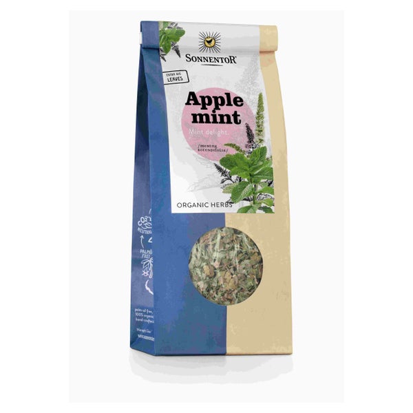 Apfelminze lose Bio 50g – Mild-aromatischer Tee für heiße & kalte Getränke
