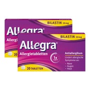 Produktabbildung: Allegra Doppelpack 2X20 St