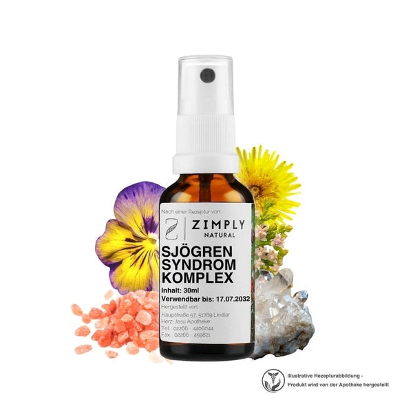 ZIMPLY NATURAL Sjögren Syndrom Komplex - Pflanzenbasierte Rezeptur 30 ml