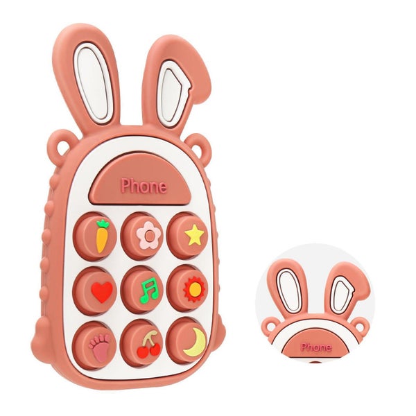 Silikon Beißring Baby Push Bubble Sensor Spielzeug 1 St