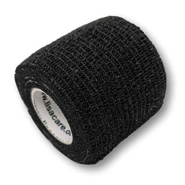 LisaCare latexfreier Pflasterverband - Schwarz - 5cm x 4,5m 1 St