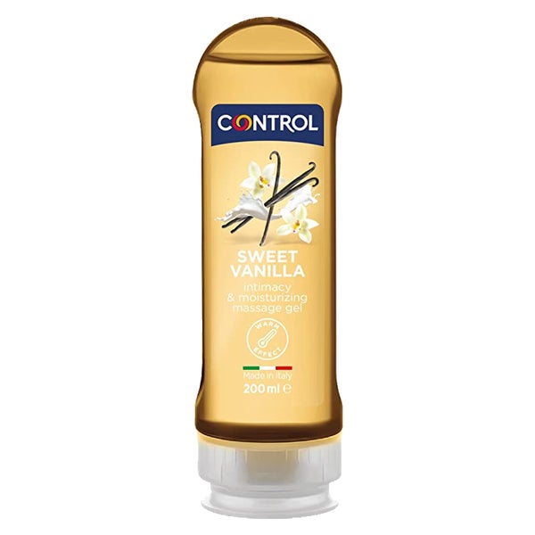 2-in-1 «Sweet Vanilla» Gleit- und Massagegel mit süßem Duft (0.2 l) 200 ml