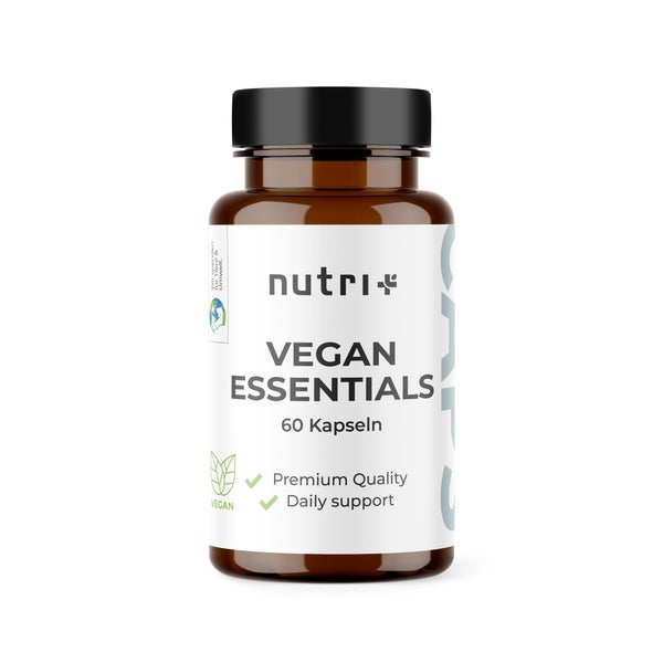 nutri+ Vegan Essentials Kapseln - A-Z Multivitamin - 60 St 60 St