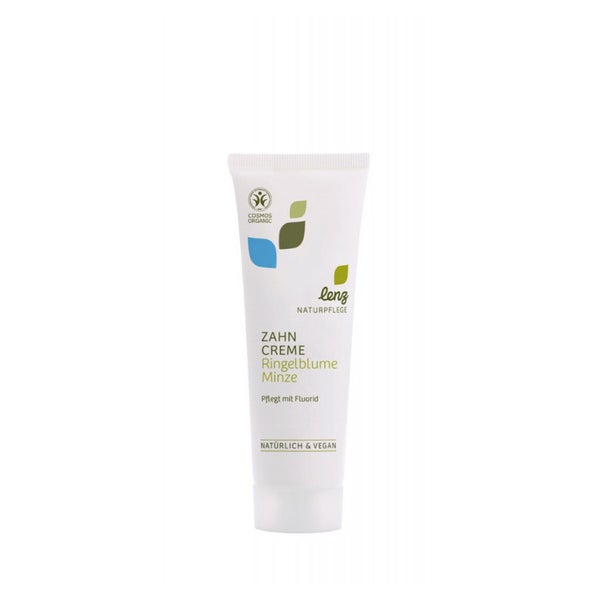 lenz - Zahncreme Ringelblume Minze + Fluorid 75 ml