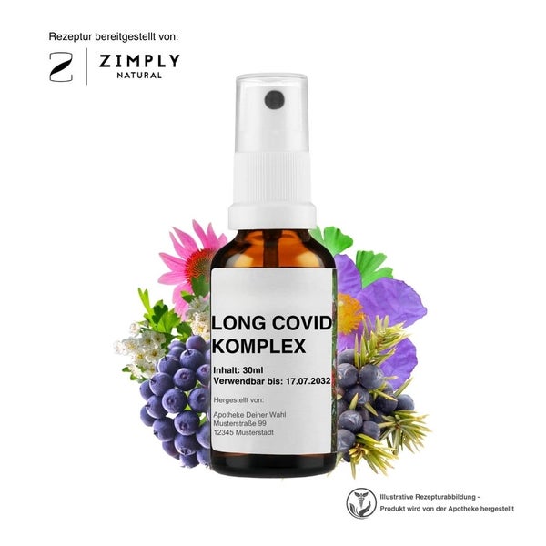 Zimply Natural LONG COVID KOMPLEX - Pflanzbasierte Rezeptur 30 ml