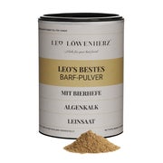 LEO LÖWENHERZ BARF Pulver 350g – Ergänzungsfutter für Hunde mit Bierhefe 0.35 kg