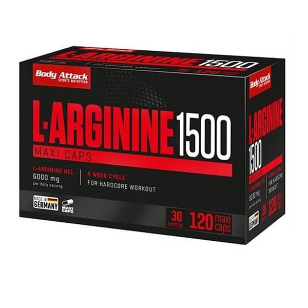 Body Attack L-Arginin 1500 120 St