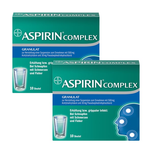 Aspirin® Complex Granulat Doppelpack 2X10 St