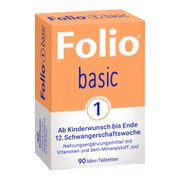 Produktabbildung: Folio 1 Basic Filmtabletten 90 St