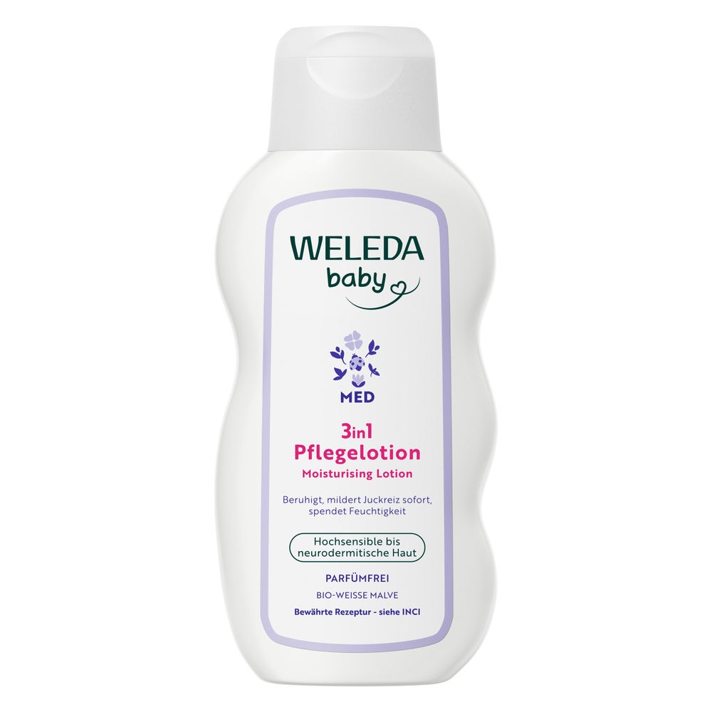 Weleda 3in1 Weiße Malve Pflegelotion 200 ml