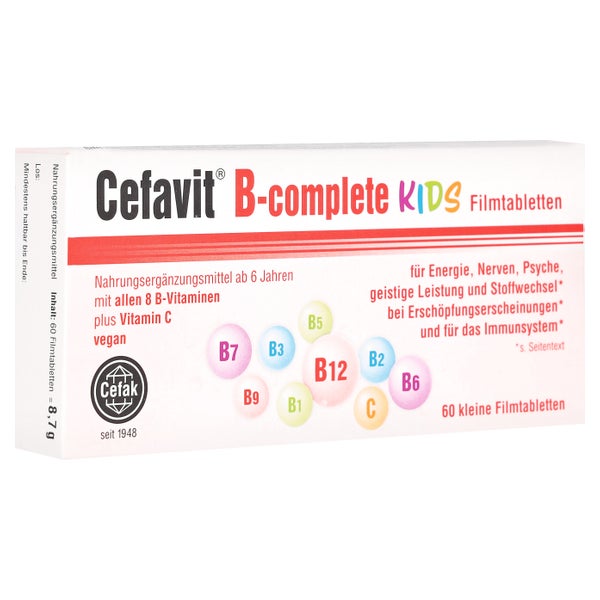 Cefavit B-complete KIDS Filmtabletten 60 St