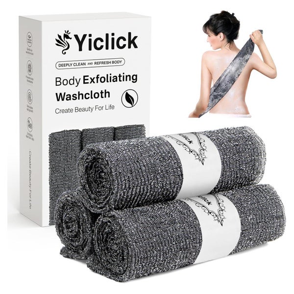 Premium Peeling Waschlappen Rückenbürste Schwamm Duschschwam 1 St