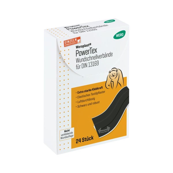 Weroplast® PowerTex Wundschnellverband 24 St