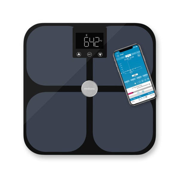medisana BS 650 connect Körperanalysewaage - VitaDock+ App 1 St