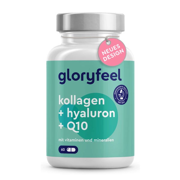 gloryfeel® Kollagen + Hyaluronsäure + Q10 60 St
