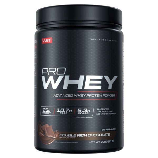 VAST Pro Whey (900g) Double Rich Chocolate