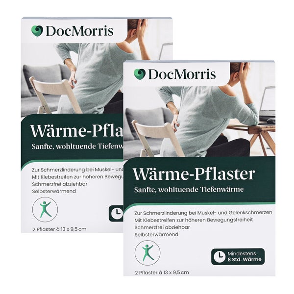 DocMorris Wärme-Pflaster Duo 2X2 St