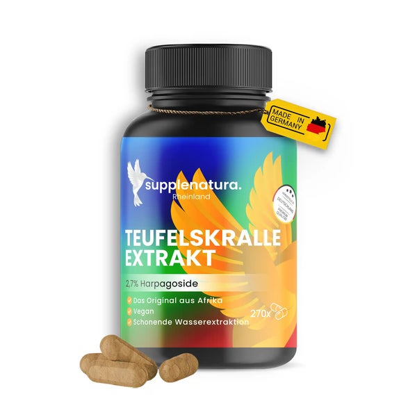 supplenatura® Teufelskralle Extrakt 270 Kapseln 270 St