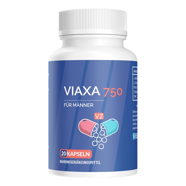 Vesax | Viaxa 750 | für Männer | Vitalität | Kapseln 20 St