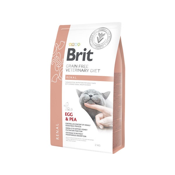 Brit Grain-Free Veterinary Diets - Cat - Renal 2,04 kg