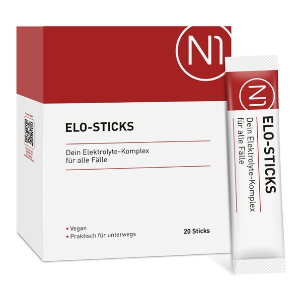 N1 Elo Sticks Elektrolyte Pulver 20X8 g