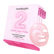Numbuzin No.2 Rose PDRN Overnight Collagen Mask Set 4 St