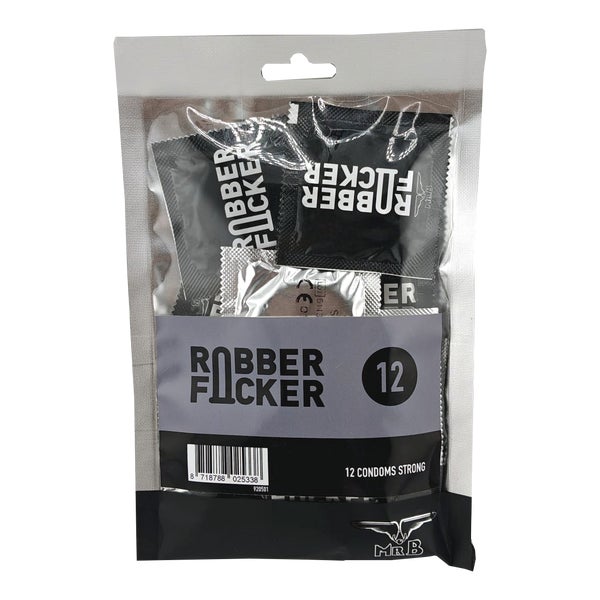«Rubber Fucker» 12 Stück, 53 mm, extra stark, 0,08mm (12 Kondome) 12 St
