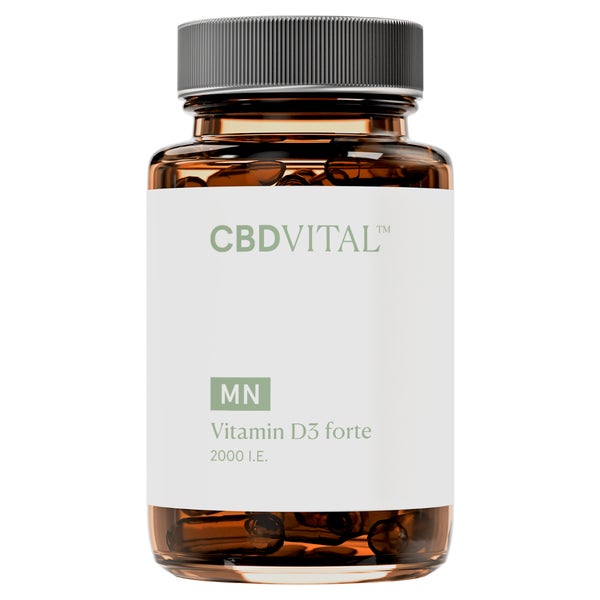 CBD VITAL Vitamin D3 forte | Ideal für unterwegs 60 St