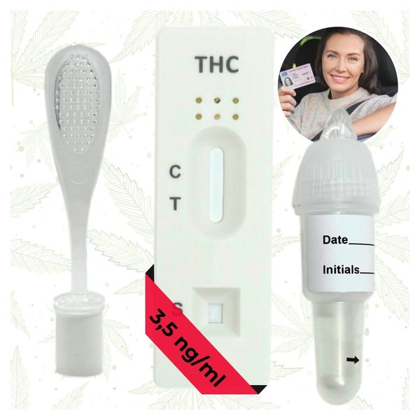 EKNA THC Speicheltest 3,5 ng/ml - 2x Schnelltest 2 St