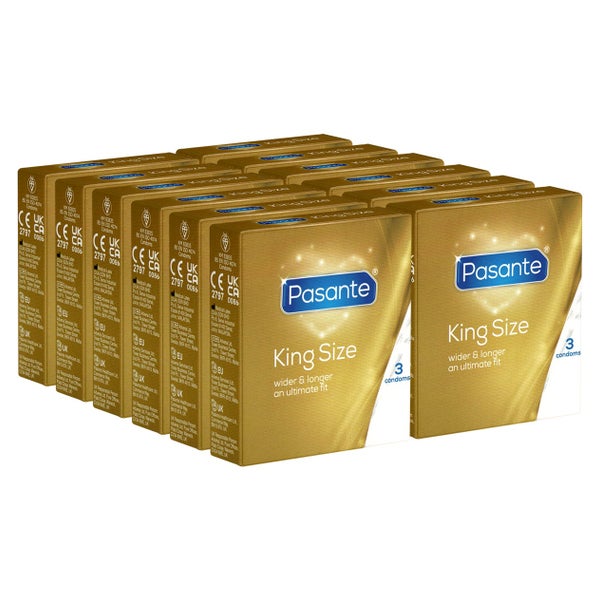 Pasante King Size XXL Kondome extra breit Vorteilspack (36 Kondome) 36 St