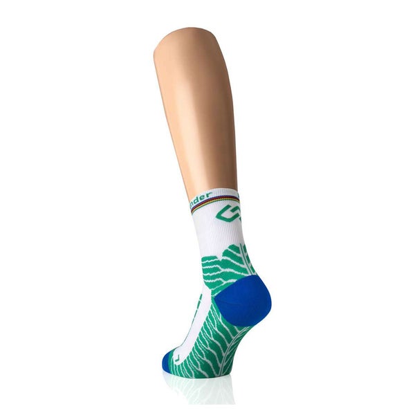 UNDER PRESSURE SOCKX | halbhohe Socken mit Kompression (1 Paar) 35-38 / weiß 2 St
