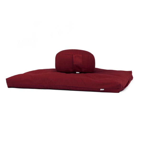 bodhi Medi-Set ECO: Meditationskissen RONDO + ZABUTON 1 St