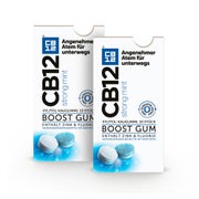 CB12® strong mint Xylitol-Kaugummi Doppelpack 2X10 St