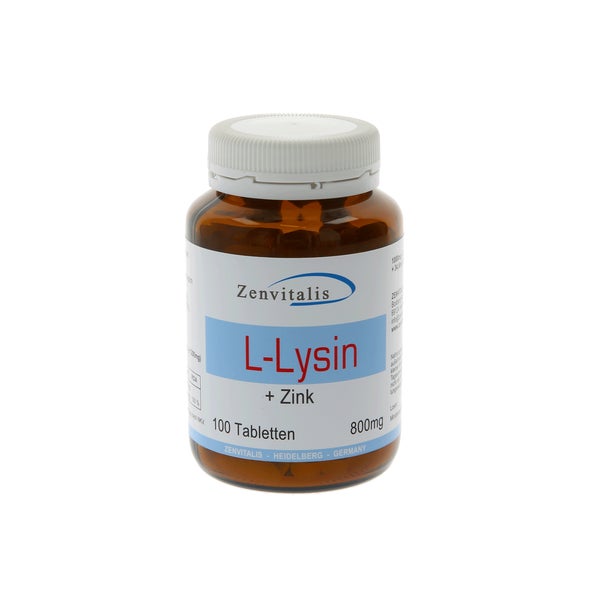 Zenvitalis L-Lysin + Zink 60 St
