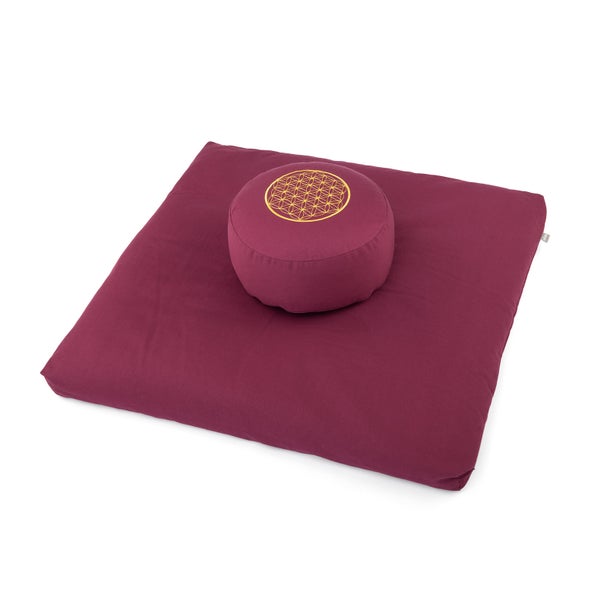 bodhi Medi-Set ECO: Meditationskissen Rondo + Zabuton 1 St