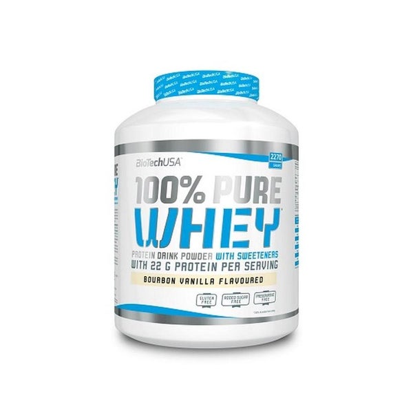 BioTechUSA 100% Pure Whey Raspberry Cheesecake 2270 g