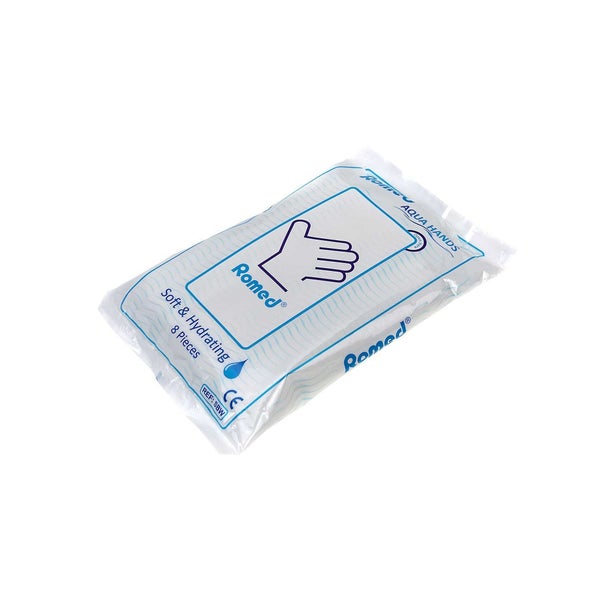 Romed Einmal-Waschhandschuhe, feucht 8 St