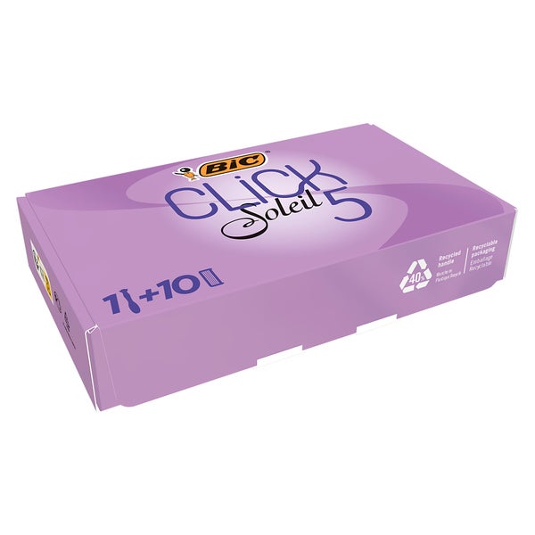 BIC Click 5 Damenrasierer Set x10 10 St