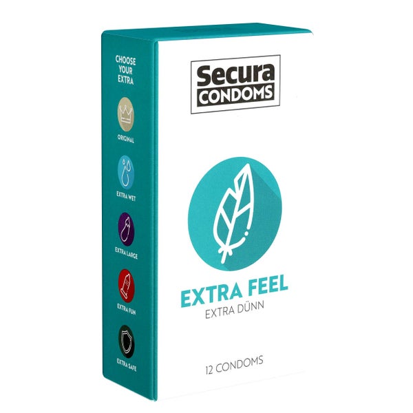 Extra Feel 12 extra dünne Kondome (12 Kondome) 12 St