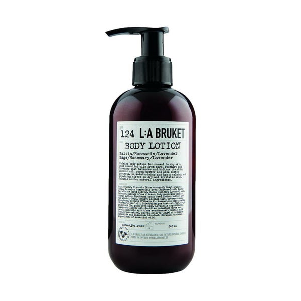 L:A Bruket, 124 Body Lotion Sage/Rosemary/Lavender Cosmos Natural Certified