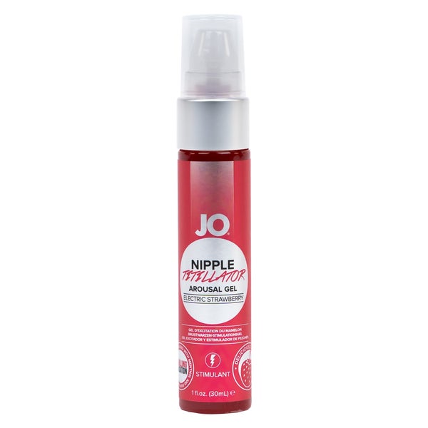 System JO Erdbeer-Nippelgel 30 ml, wasserbasiert (0.03 l) 30 ml